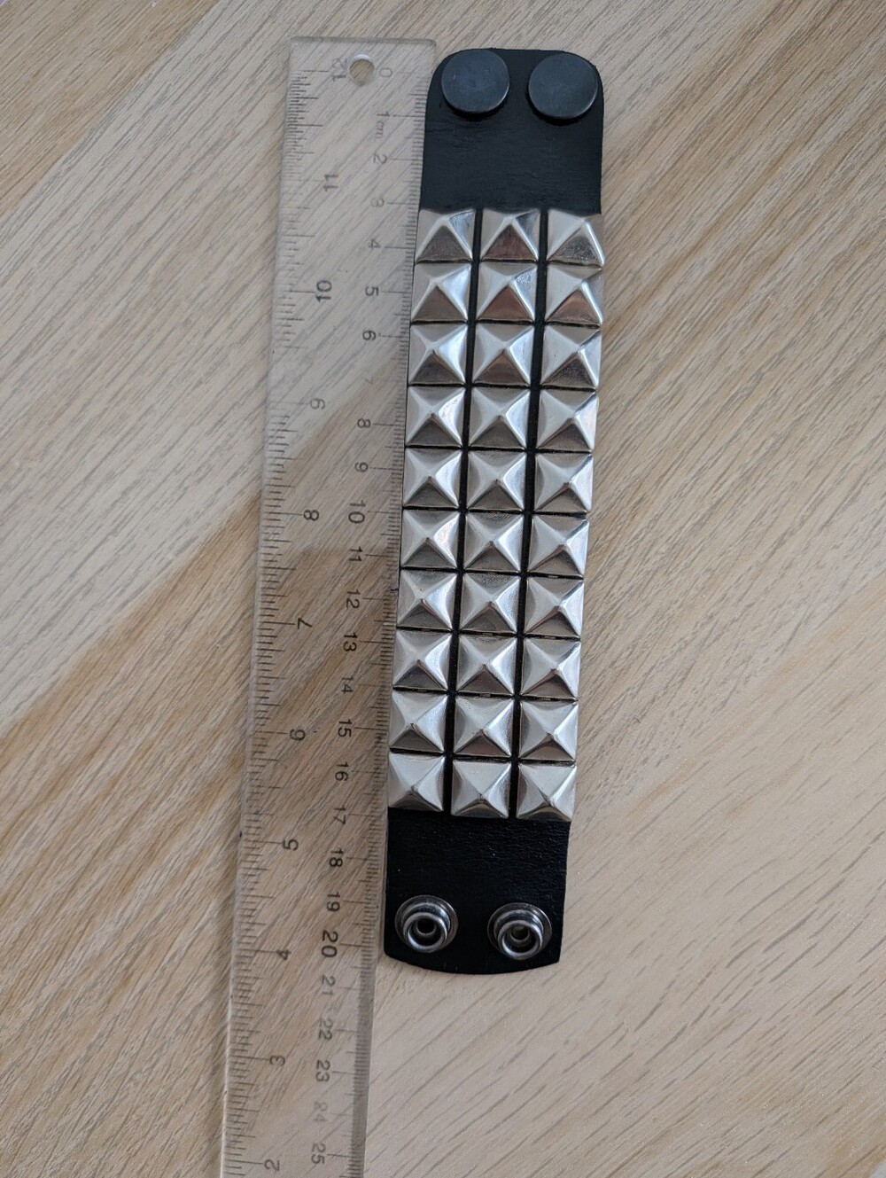 Studded Leather Bracelet